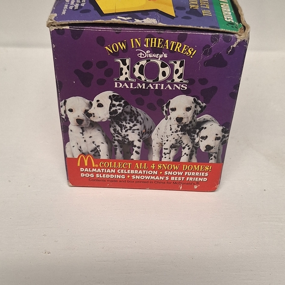 Other - 101 dalmations snow globe